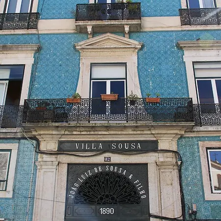 Vista Espetacular Baixa E Rio Appartamento Lisbona