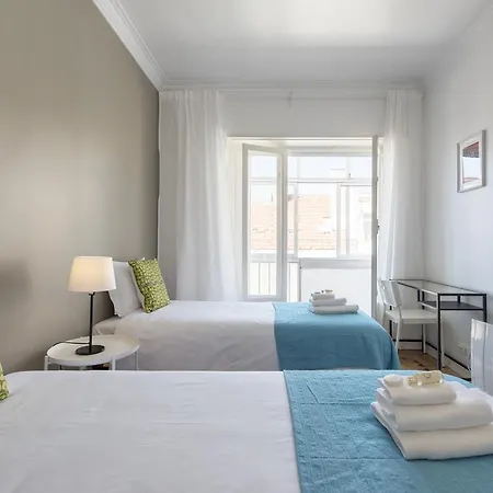 Vista Espetacular Baixa E Rio * Lisbona