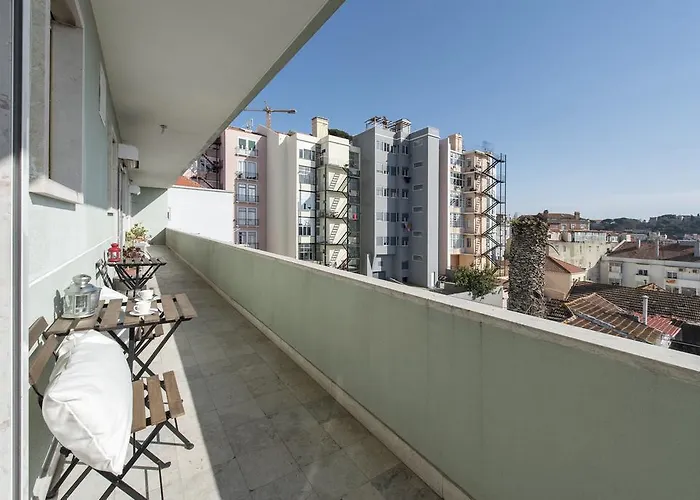 شقة Vista Espetacular Baixa E Rio Lisboa