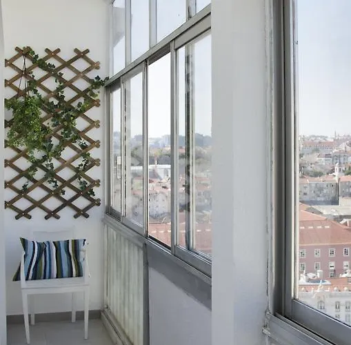 Vista Espetacular Baixa E Rio * Lisboa